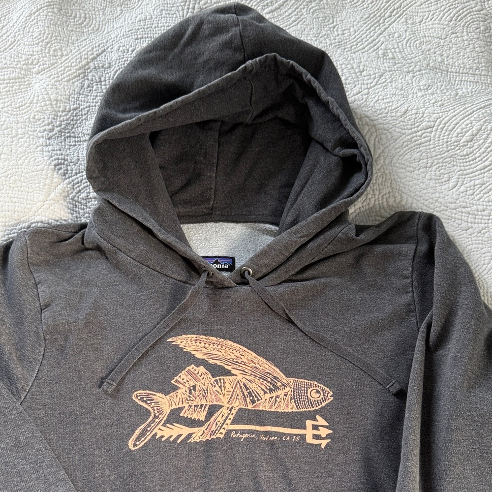 Patagonia Flying Fish Lightweight Pullover Hoodie